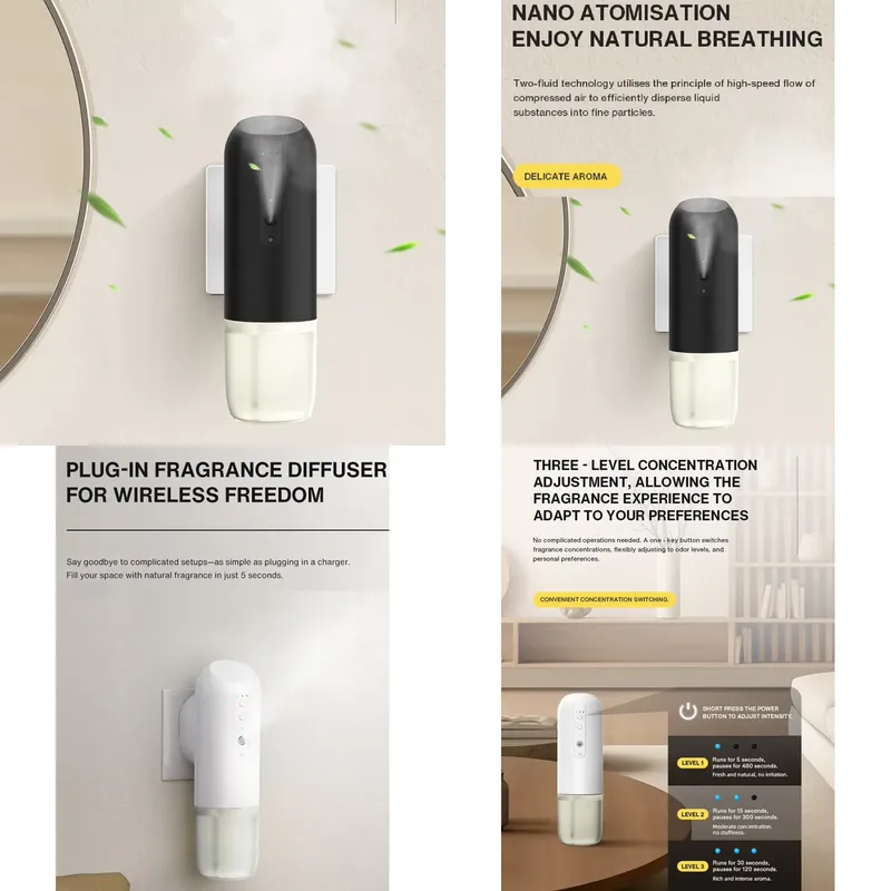 Home Fragrance Plug In - 2026년 핫세일, NAMSTE 플러그인 벽걸이형 무수
