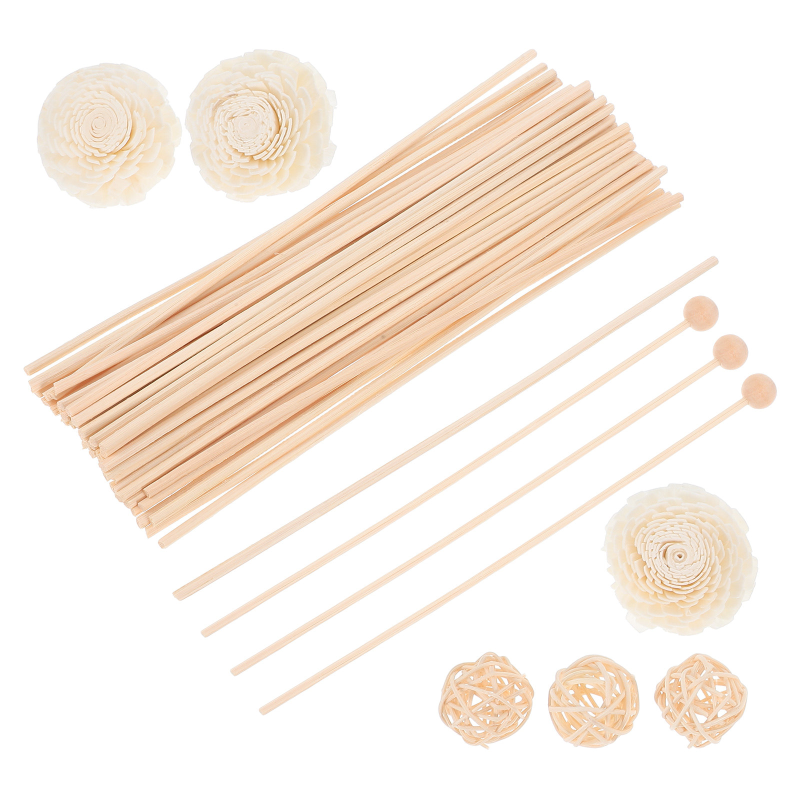 Home Fragrance Aroma Set - 향기 디퓨저 스틱 세트 천연 아로마