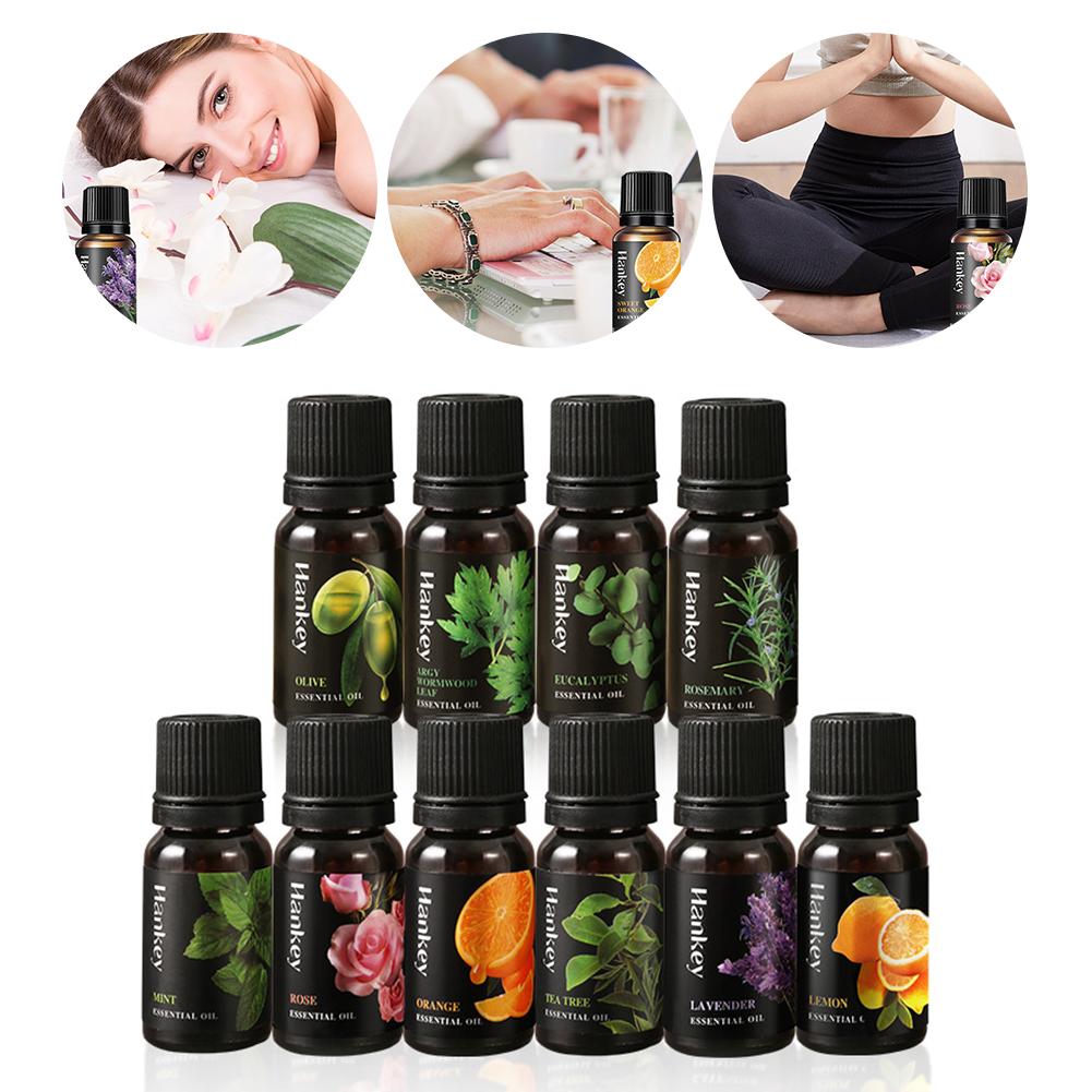 Home Fragrance Aroma Set - 10ml 천연 식물 에센셜 오일 세트