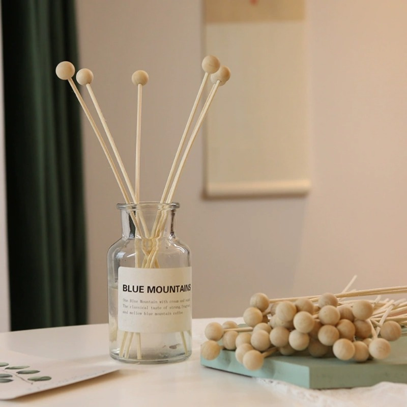 Home Fragrance Ideas - 30 개/몫 Fireless 나무 공 아로마