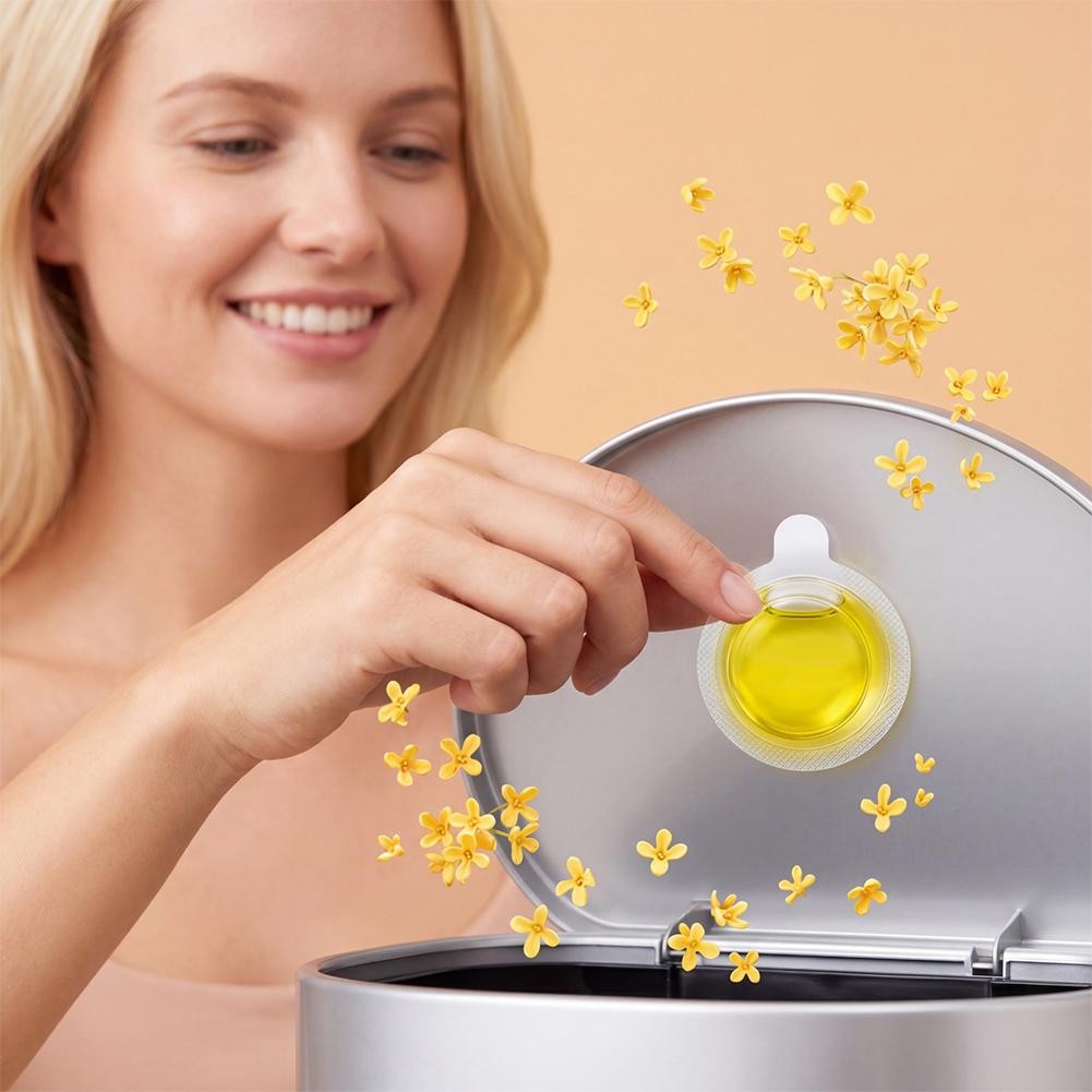 쓰레기통 방향제 라벤더 오스만투스 향 젤 냄새 제거 캡 - Gel Air Freshener 리뷰 및 가격
