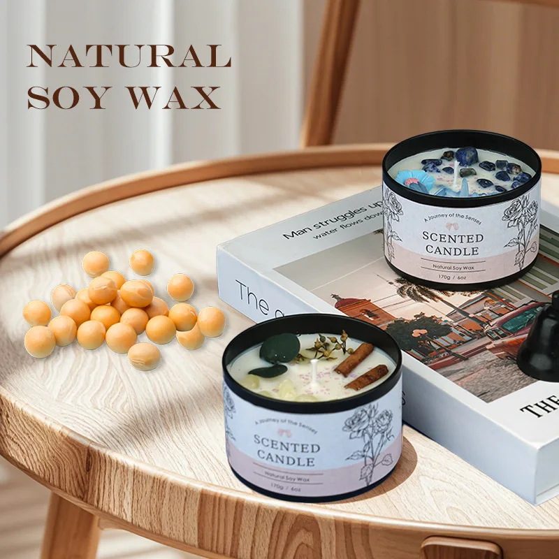 크리에이티브 크리스탈 아로마테라피 양초 6OZ - 오래 - Home Fragrance Long Lasting 리뷰 및 가격