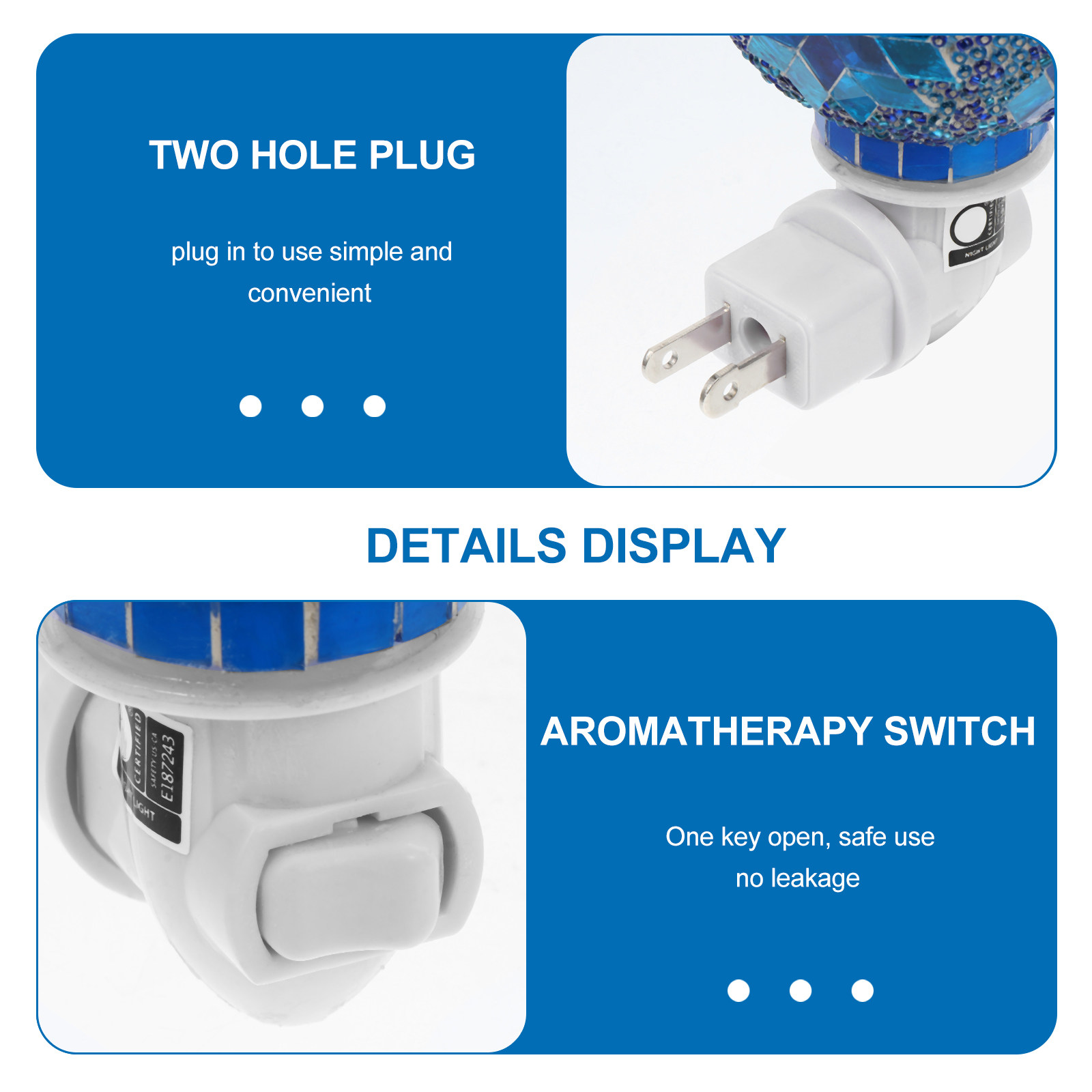 1Pcs 향기 램프 플러그인 에센셜 오일 디퓨저 침대  - Home Fragrance Plug In 리뷰 및 가격