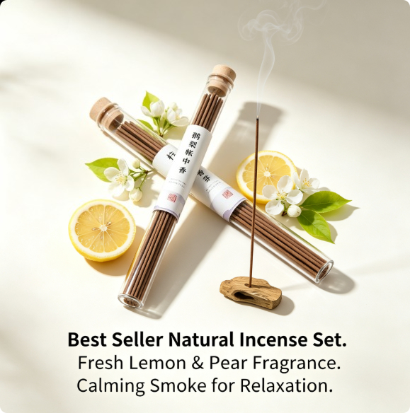 핫세일 천연 향초 세트 트렌디한 레몬 배향 순수 아로마 - Home Fragrance Aroma Set 리뷰 및 가격