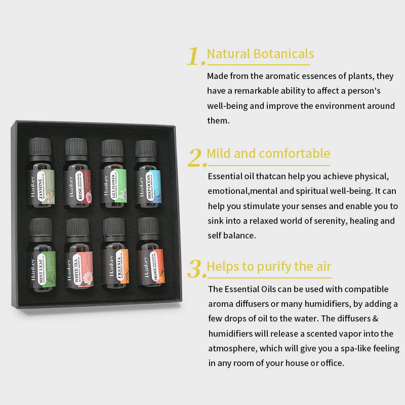 YXY 오렌지 재스민 로즈 퓨어 에센셜 오일 세트, 화 - Home Fragrance Aroma Set 리뷰 및 가격